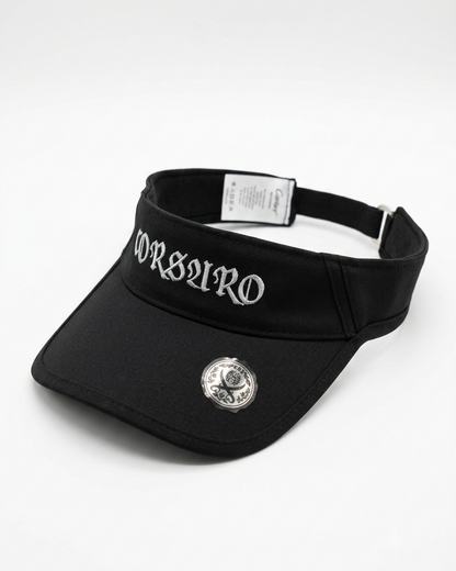 Black and Silver Visor