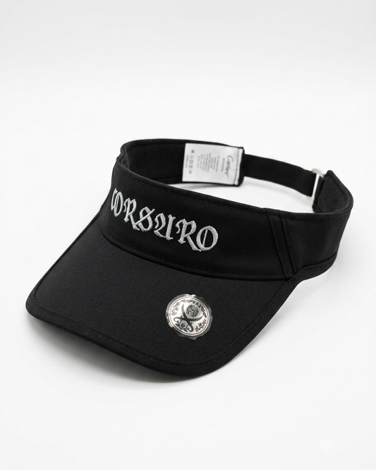 Black and Silver Visor